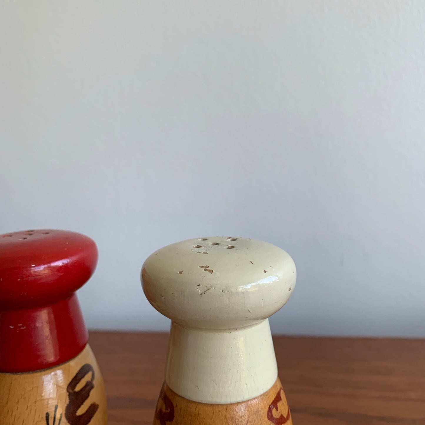 Vintage Midcentury Modern Salt and Pepper Shakers