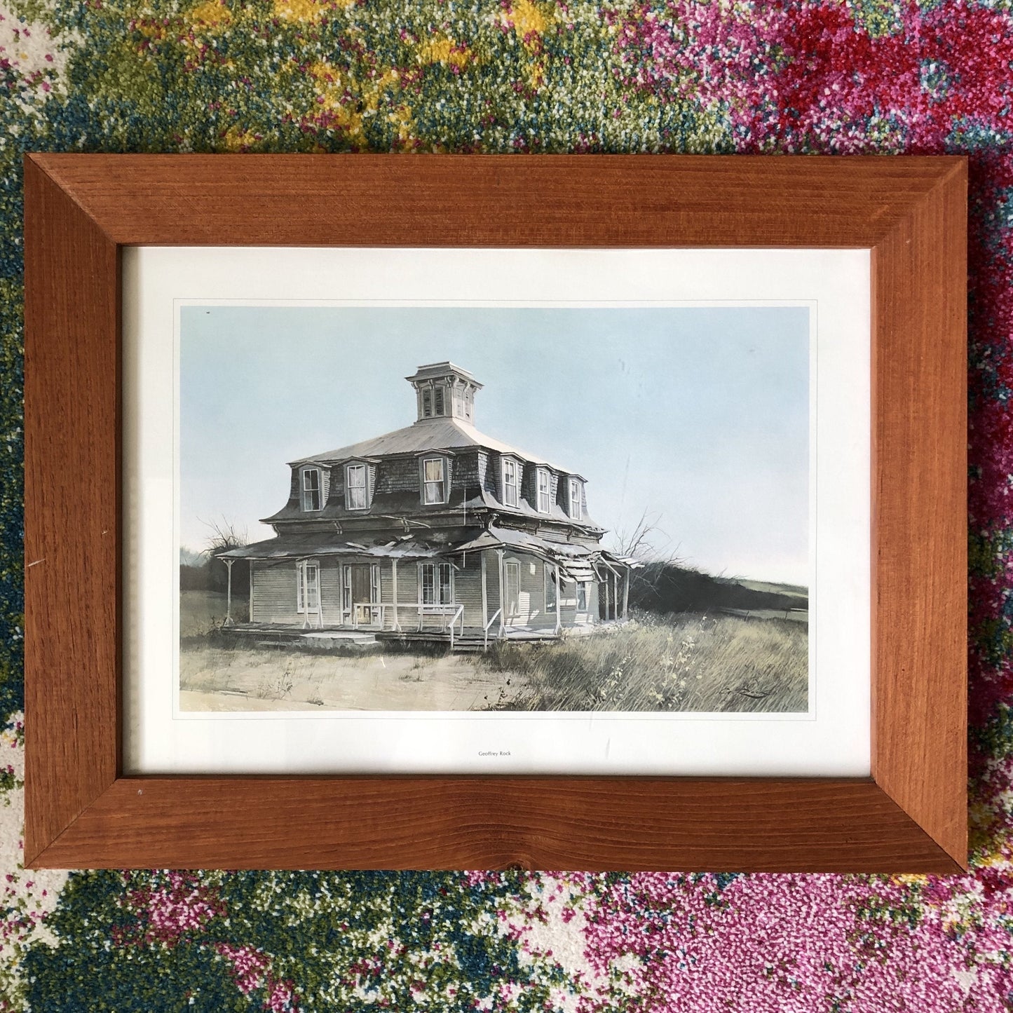 The Vanishing Buildings of Rural Canada Teak Frame Prints